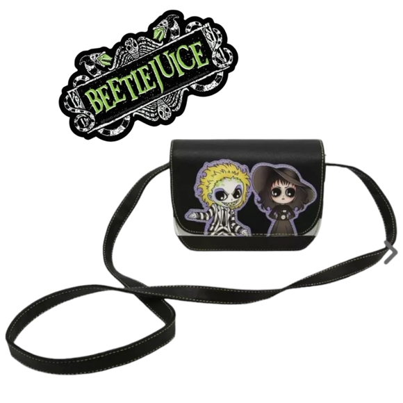 Beetlejuice Chibi Duo Crossbody Bag - Picture 1 of 4